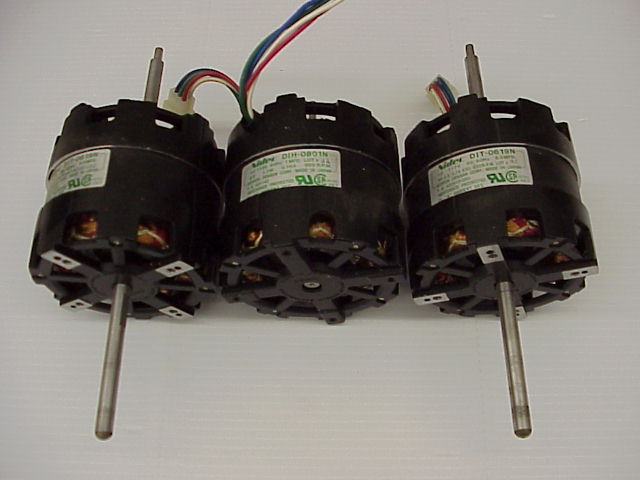LOT OF 3 Nidec DIT-0619N DIH-0801N Motor 800/900 R.P.M.
